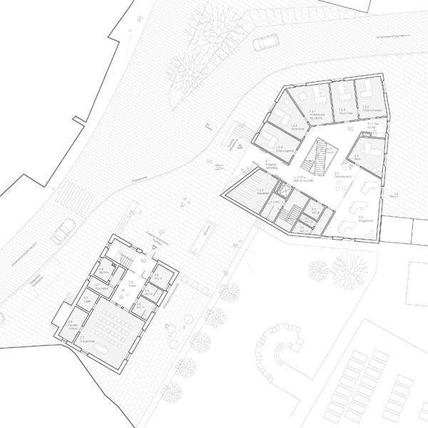 Rathaus Unterensingen | Erweiterungsneubau und denkmalgerechte Sanierung | Schoener und Panzer Architekten BDA