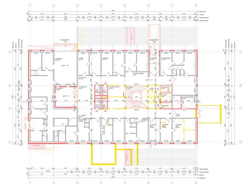 Landambulatorium Dommitzsch | Sanierung | Schoener und Panzer Architekten BDA